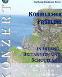 Frühlingskonzert 2019 Plakat 